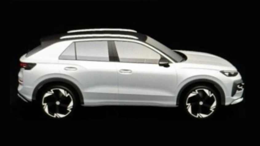 Новый Volkswagen T-Roc просочился - боковой профиль