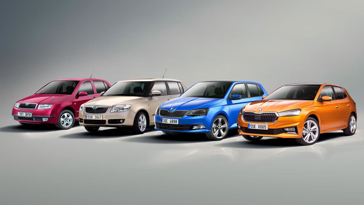 Поколения Skoda Fabia