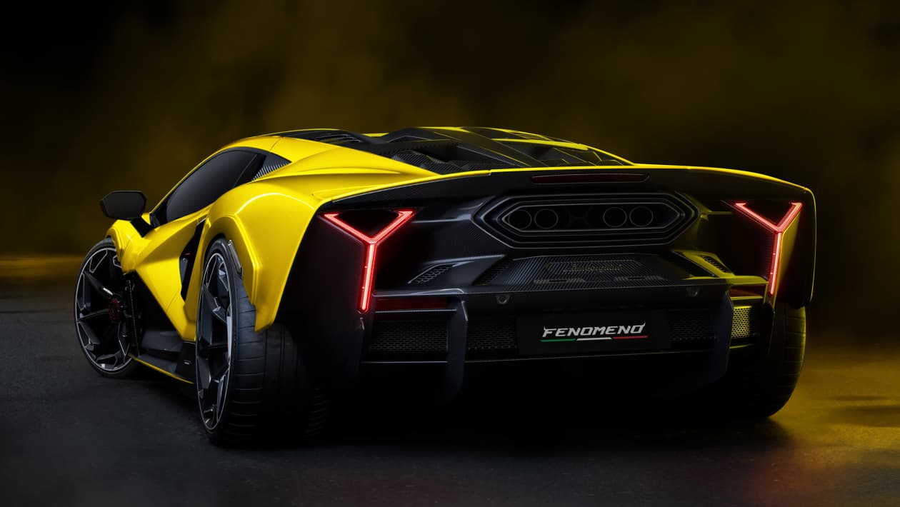 Lamborghini Fenomeno - сзади