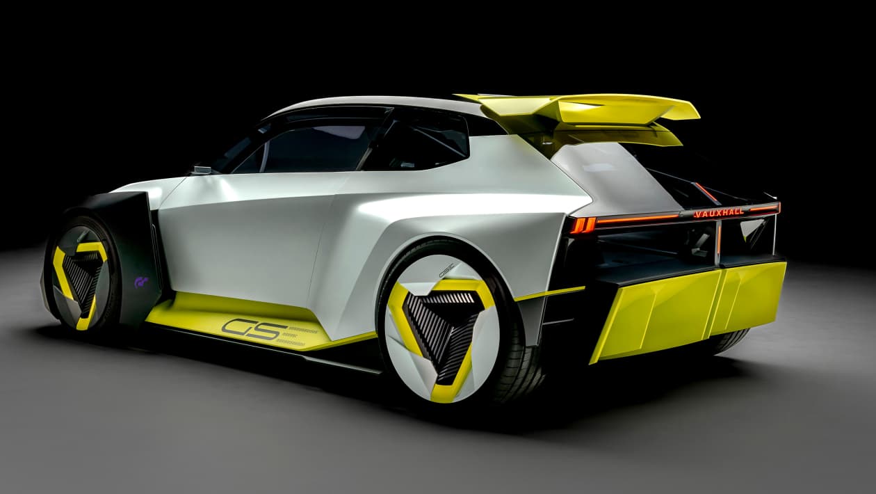 Концепт Vauxhall Corsa GSE Vision Gran Turismo сзади