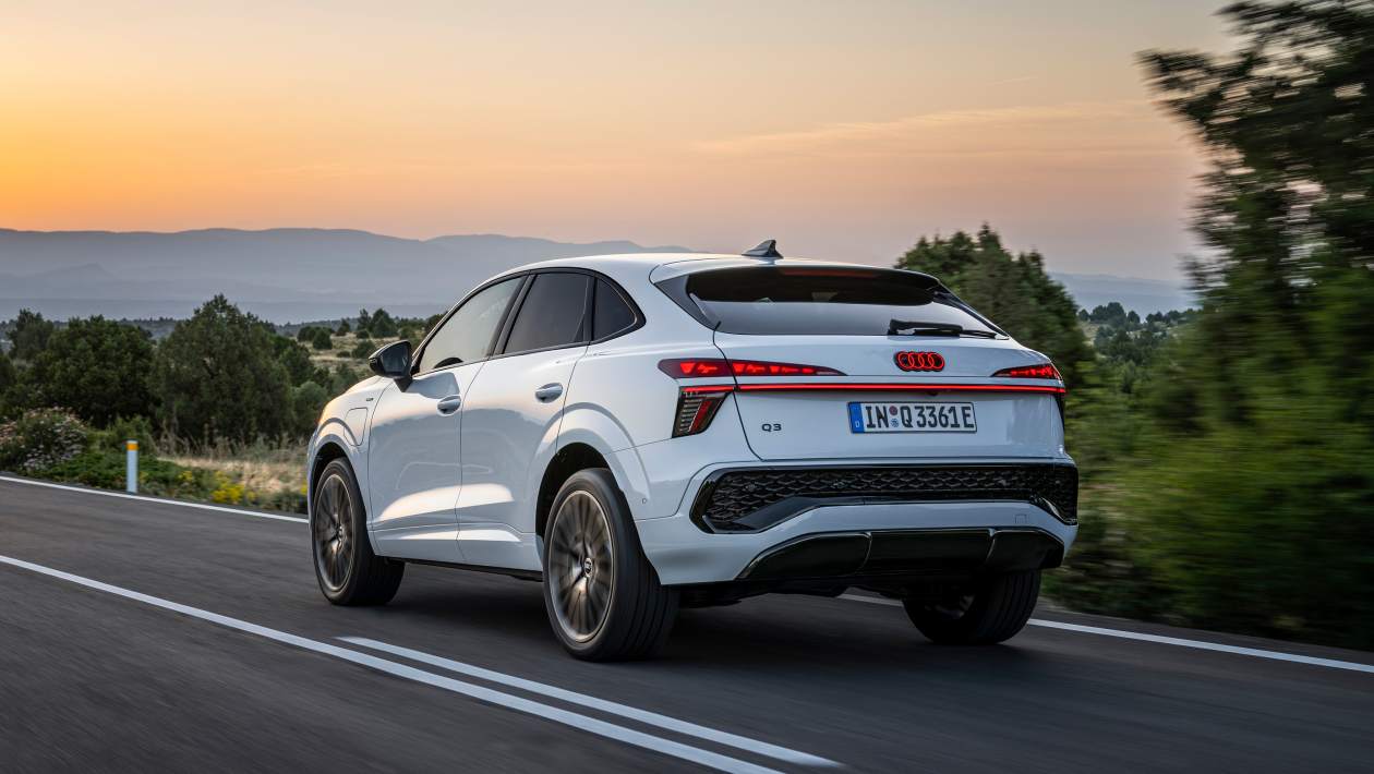 Audi Q3 Sportback 2025 сзади