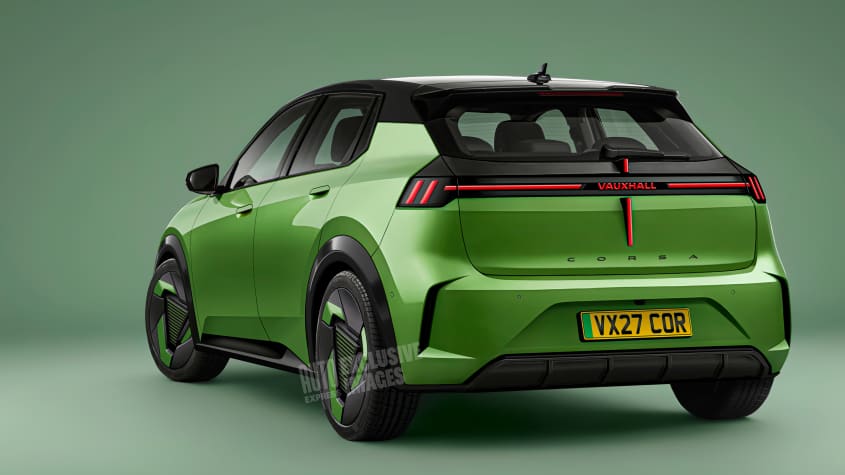 2027 Vauxhall Corsa эксклюзивное изображение