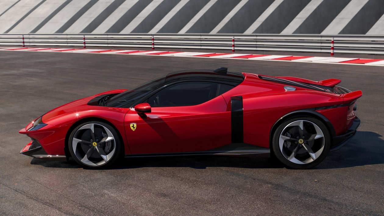 Ferrari 849 Testatrossa - сбоку