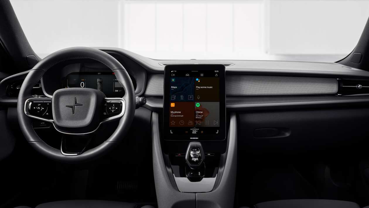 Дизайн Polestar - 2 кабины