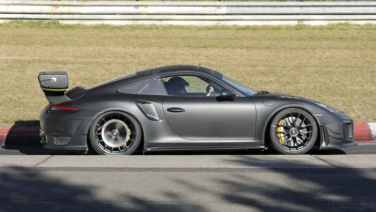 Porsche 911 Flatnose - шпионский снимок 4