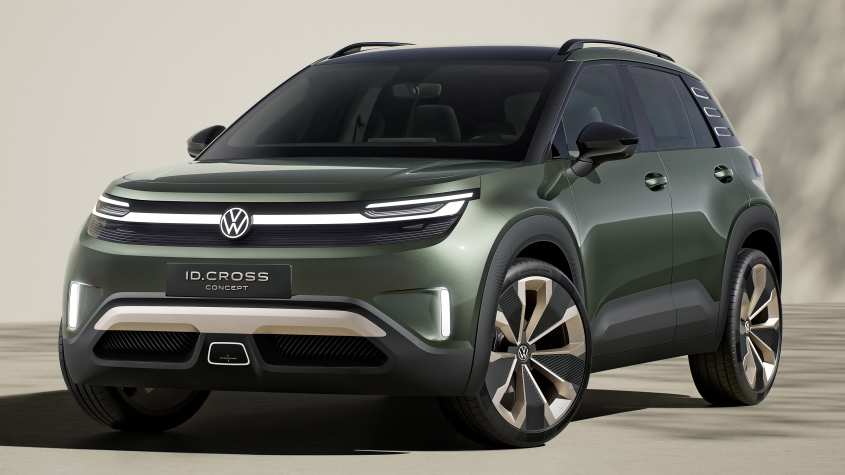 Volkswagen ID. Cross Concept - спереди