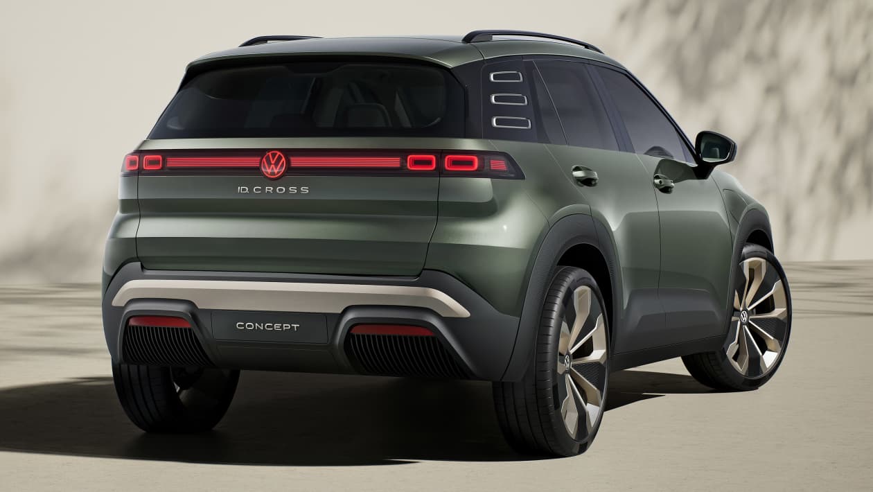 Volkswagen ID. Cross Concept - сзади