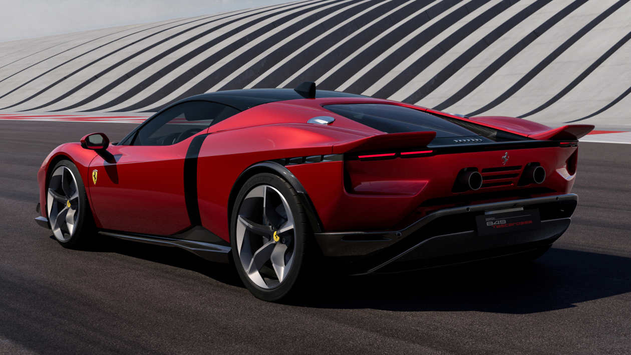 Ferrari 849 Testatrossa - сзади