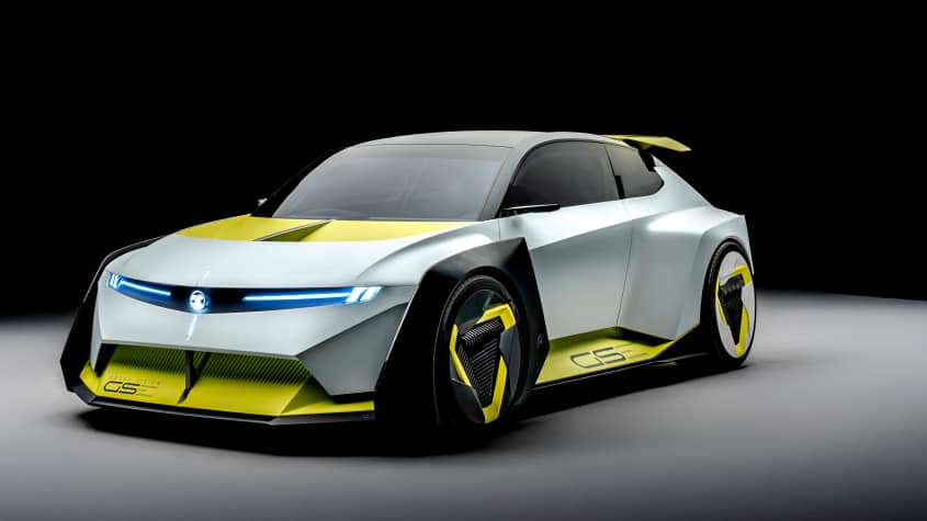 Концепция Vauxhall Corsa GSE Vision Gran Turismo передняя часть