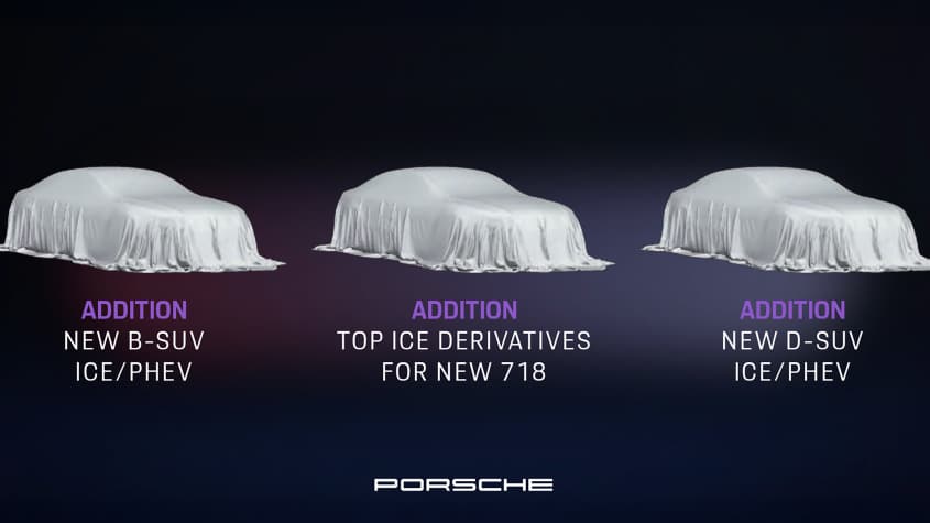 Прибывающие автомобили Porsche