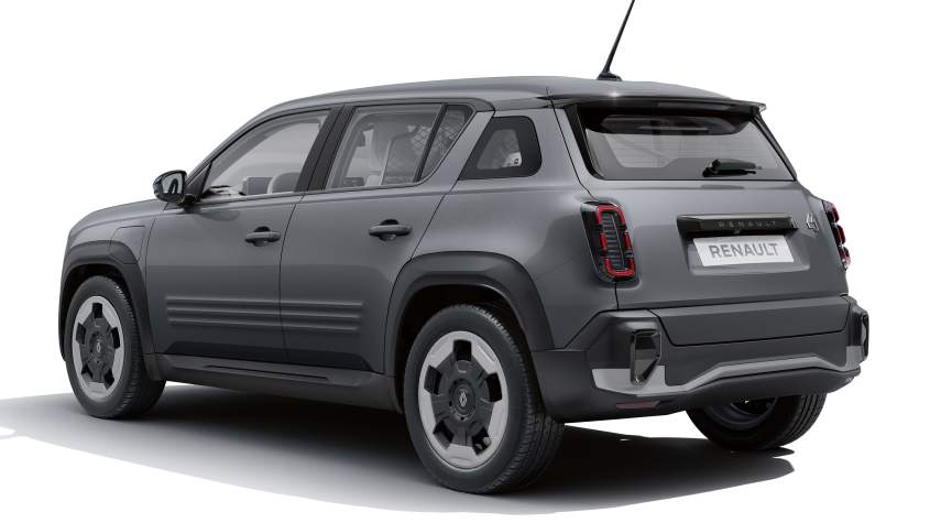 Renault 4 van 2025 - сзади