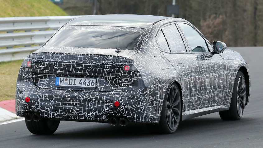 BMW Neue Klasse Седан - задняя 3/4