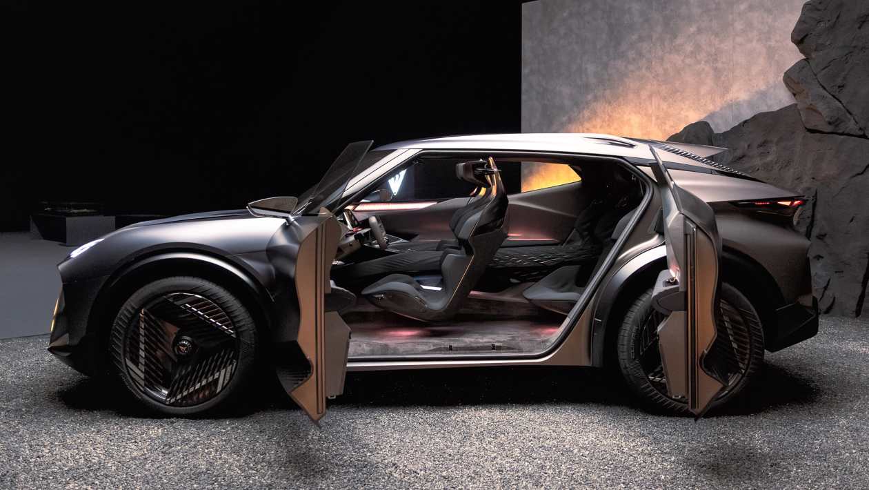 Концепция Cupra Tindaya - сбоку