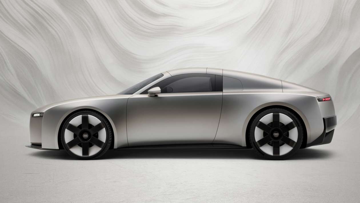 Audi Concept C - с боковой стороны