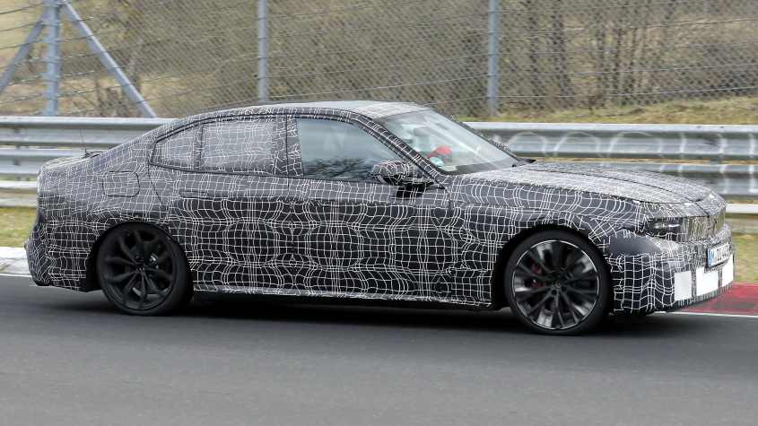 BMW Neue Klasse Sedan - боковой профиль