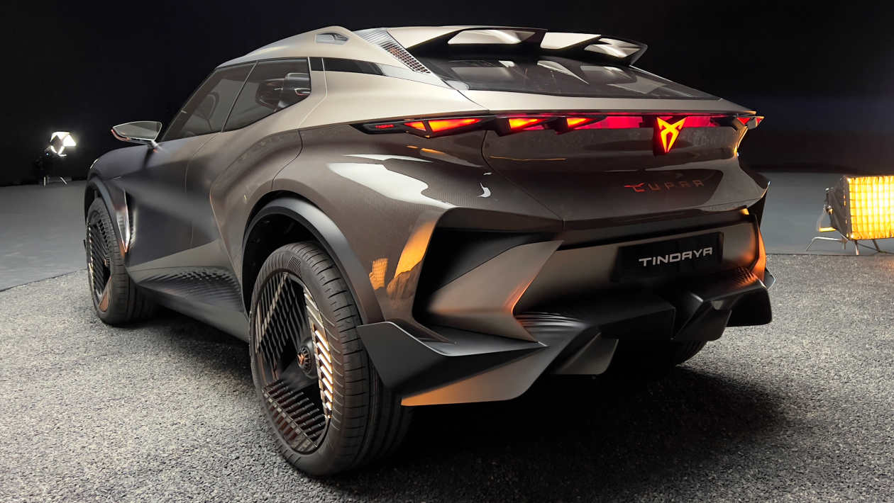 Концепция Cupra Tindaya - сзади