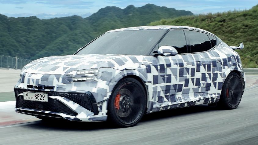 Новый Genesis GV60 Magma: огненный EV повышает температуру по мере завершения испытаний