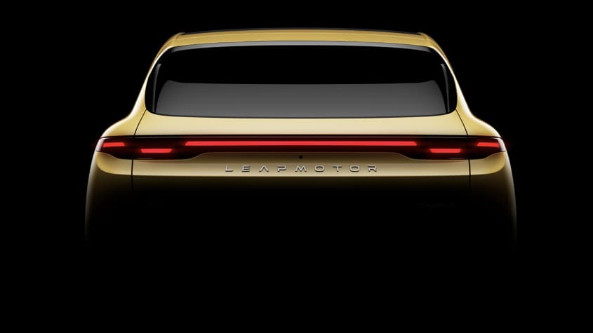 Leapmotor B05 - заднего конечного тизера