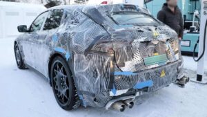 Ferrari EV Mule - rear 3/4