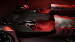 Ferrari F76 - интерьер интерьера.