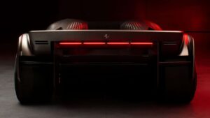 Ferrari F76 - задняя часть.