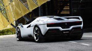 Ferrari SC40 - задняя часть.