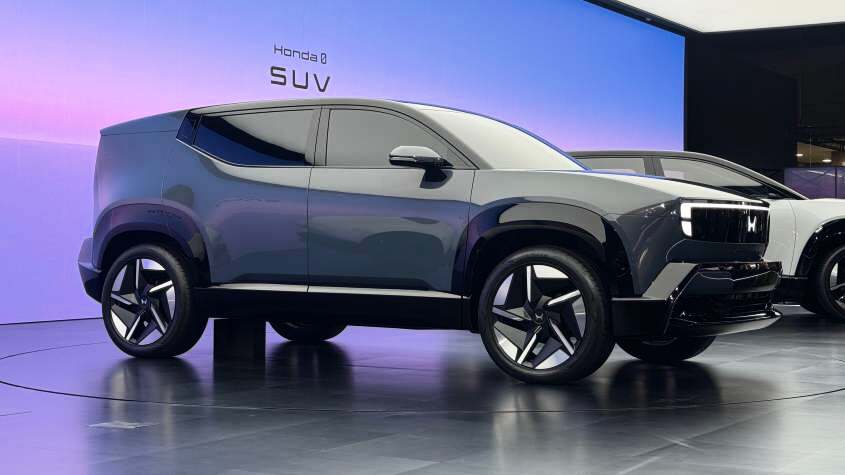 Хонда 0 Альфа - боковая статика.