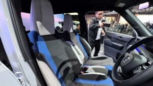 Honda Super-N - front seats Jordan Katsianis