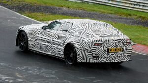 Jaguar Type GT coupe test car rear