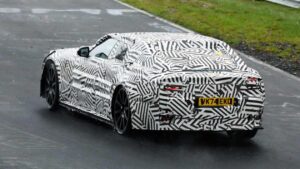 Тест-кар Jaguar Type GT купе испытательный автомобиль Jaguar Type GT.