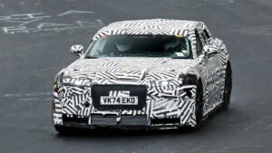 Тест-кар Jaguar Type GT купе испытательный автомобиль Jaguar Type GT.