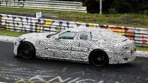 Тест-кар Jaguar Type GT купе испытательный автомобиль Jaguar Type GT.