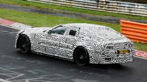 Тест-кар Jaguar Type GT купе испытательный автомобиль Jaguar Type GT.