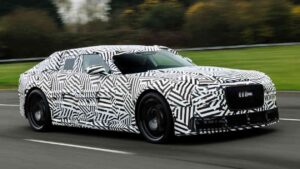 Ягуар GT шпионский снимок 2