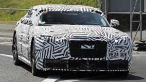 Jaguar Type 00 - передняя часть.