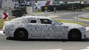 Jaguar Type 00 - боковой профиль.