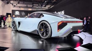 Lexus Sports Concept EV - rear 3/4 static