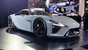 Lexus Sports Concept EV - передний 3/4 статический.