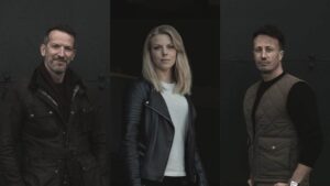 Основатели компании Longbow - слева направо: Дэниел Дейви, Дженни Кейсу и Марк Тапскотт.