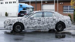 Mercedes E-Class - side profile