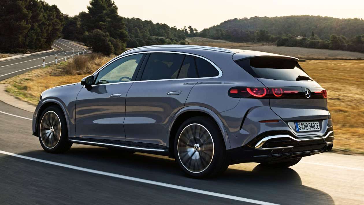 Мерседес GLC - задний привод.