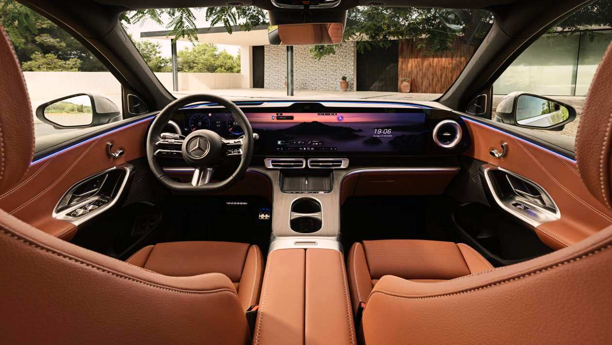 Мерседес GLC - кабина.