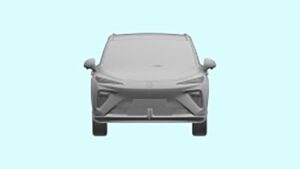 Новый MGS6 EV - передний край.