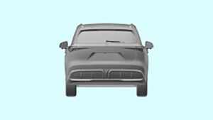 Новый MGS6 EV - задняя часть.