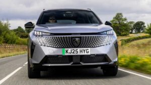 New Peugeot E5008 GT Premium - front end