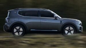 Новый Smart #5 EHD - боковой профиль.