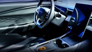 Omoda 4 - интерьер интерьера.