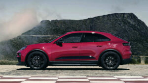 Porsche Macan Electric GTS - боковая статика.