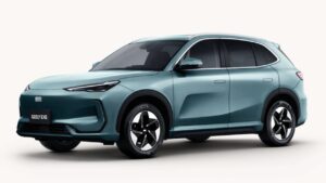 Geely EX5 - передняя статика.