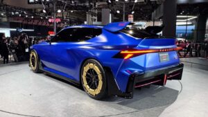 Subaru Performance-E STI - задние 3/4 статические сигналы